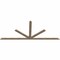 Ekena Millwork Saratoga Smooth Timber Gable Bracket, Douglas Fir, 96"W x 40"H x 1 1/2"D x 3 1/2"F, 10/12 Pitch GBW096X40X0204SAR00SDF - alternate 2